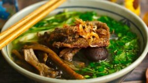 Miến lươn bà Hường